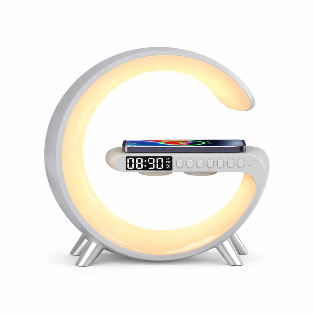Lampada LED intelligente a forma di G con altoparlante Bluetooth