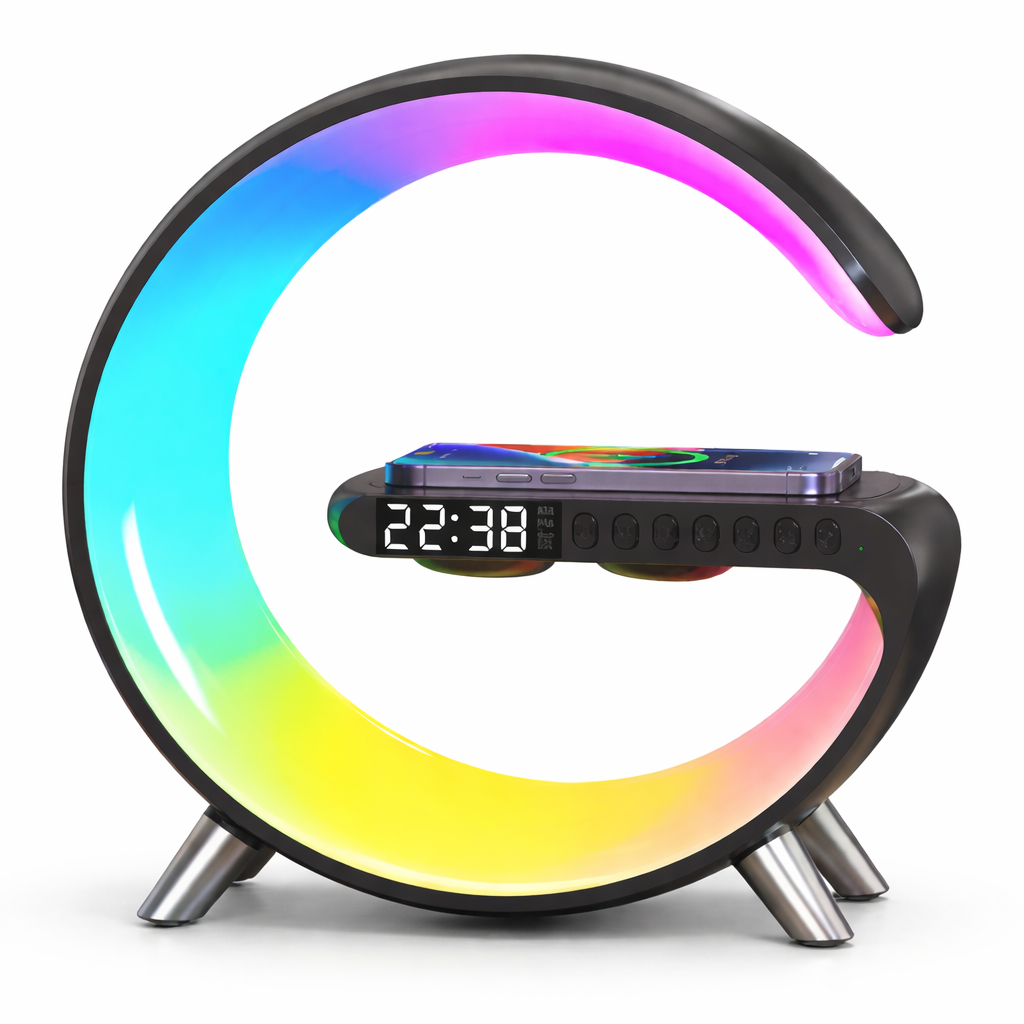 Lampada LED intelligente a forma di G con altoparlante Bluetooth